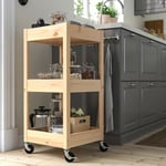 IKEA IKEA LOSHULT rullvagn, furu, 38x38x82 cm, cm 38x38x82 cm