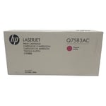 HP Q7583AC Magenta Toner Cartridge 503A Laserjet For Color LaserJet Printers Red