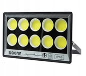 KRAFTFULL LAMPA FÖR GARAGE, TRÄDGÅRD PÅ FASADER 500W IP66 I ÅR COB-DIODER