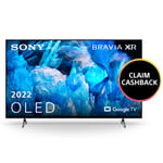 Sony XR-55A75K – 55 Inch - BRAVIA XR™ - OLED – 4K Ultra HD – High Dynamic Range (HDR) – Smart TV (Google TV) - (2022 model)