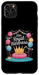 Coque pour iPhone 11 Pro Max Her Royal Nineness, 9e anniversaire pour fille de neuf ans, garçon
