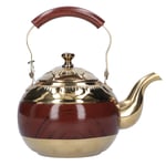 1.5L Gold Tea Kettle with Exquisite Spout Design for Home Kitchen UK