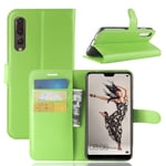 huawei Huawei P20Pro PU Wallet Case Green