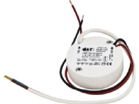 Konstant strøm driver beregnet til LED-lyskilder 350mA, 1W, 1-10,5W, Til montering i Euro dåse eller lignende