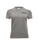 Lacoste Womenss T-Shirt in Grey Cotton - Size 6 UK