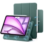 ESR iPad Air 13" (2025 / 2024) Rebound Magnetic Fodral - Grön