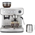 Breville Barista Max Coffee Machine Stainless Steel Built in Steam Wand - VCF196