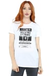Bellatrix Lestrange Wanted Poster Cotton Boyfriend T-Shirt