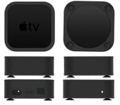 Trolsk Silicone Case (Apple TV 4K (2021)) - skal - silikon - Svart
