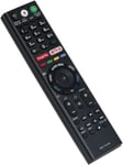 RMF-TX310E Voice Remplacement de la télécommande Convient pour Sony TV KD-49XF8096 KD-49XF8505 KD-49XF8577 KD-49XF8596