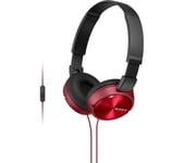 SONY MDR-ZX310APR Headphones - Red