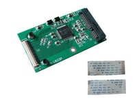 KALEA-INFORMATIQUE Adaptateur mSATA vers ZIF 40 avec Nappe fournie, pour remplacer Un Disque ZIF 40 pin par Un SSD mSATA