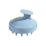 Rengöring av våt och torr hårbottenmassageborste Vuxen Baby Handle Clea Blue