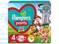 Pampers Diapers-Pants Paw Patrol, Size 4, 9-15Kg, 72 Pcs., 81784212