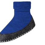 FALKE Unisex Kids Cosyshoe Minis K HP Wool Grips On Sole 1 Pair Grip socks, Blue (Cobalt Blue 6054), 7.5-8.5