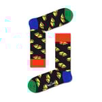 Happy socks Strumpor 3P Love Sandwich Sock Blå Mönstrad bomull Strl 41/46