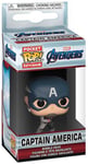 Avengers Endgame - Porte-Clés Pocket Pop! Captain America 4 Cm