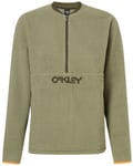 Oakley Fluffy Half Zip Jacket M Washed Army (Storlek S)