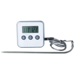 Lcd Digital Thermometer Bbq Grill Food Cooking With