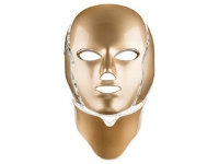 Treatment LED face and neck mask gold (LED Mask + Neck 7 Color s Gold )
