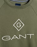 Gant Lock Up C-Neck Sweatshirt M Four Leaf Clover (Storlek XL)