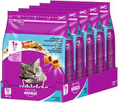 whiskas Cat Food Dry Adult Cat Food from 1 year (5Â x 800Â g)