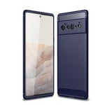 Google Pixel 6 Pro Carbon Fibre Case Navy