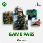 Xbox Game Pass Console 3 Month Subscription [Digital Download]