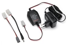 Vapex VTE500PVDE Laddare 4-10 NiMH 500mA Tamiya & Futaba RX/TX