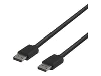 Deltaco - Displayport-Kabel - Displayport (Hane) Till Displayport (Hane) - Displayport 1.4 - 3 M - Upp Till 32,4 Gbps Datahastighet, 8K60 Hz (7680 X 4320) Stöd - Svart