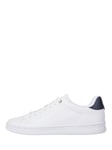 Tommy Hilfiger Leather Court Trainers, White