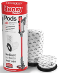 Henry Hetty Quick Pods x 10 Filter Stick Vac Pods NQ100 HEN100 Genuine  914592