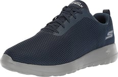 Skechers Men's Go Walk Max Sneaker, Navy Gray, 9.5 UK
