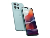 Motorola Moto G15 - 4G Pekskärmsmobil - Dual-Sim - Ram 8 Gb / Internminne 128 Gb - Microsd Slot - Lcd-Skärm - 6.72" - 2400 X 1080 Pixlar (60 Hz) - 2 Bakre Kameror 50 Mp, 5 Mp - Front Camera 8 Mp - Glaciärblå