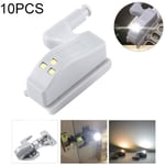 10-pack- Sensor LED-skåpbelysning/ garderobslampa dörr