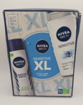 NIVEA MEN Sensitive XL Gift Set - Anti-Perspirant 200ml & Shower Gel 400ml C90