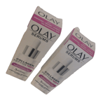 2 x 40 ml Olay Collagen Peptide MAX Serum Recommended for Menopause 80 ml Total