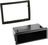 2DIN Panel Renault Megane Double ISO 20022010 Farg Svart
