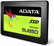 ADATA SSD SU650 3D/2D 120GB Flash 2.5" Sata3 7MM 2.5mm, 3D Nand R/W 520/320 Mbs