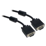 1M SVGA VGA PC TV Monitor Cable FULLY WIRED Lead One 1 Metre / Male to Male