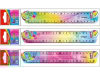 Pbs Connect Rainbow Elastisk Linjal 20Cm Keyroad P24 Mix Pris Per 1 St