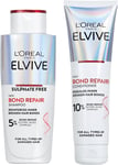 L’Oreal Paris Elvive Bond Repair Routine Set for Damaged Hair, Shampoo 200Ml and