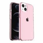 Transparent iPhone 13 cover - Pink