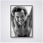 Harry Styles 2018 Tour Music Pop Star Singer Painting Art Poster Print Canvas Home Decor Picture Wall Print -50x70cm No Frame
