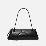 Tory Burch Kira E/W Diamond-Quilted Leather Shoulder Bag