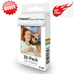 Polaroid Zink Photo Printer Paper 2x3ʺ 30 Pack Premium Quality Camera Zip Snap