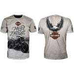 HarleyDavidson Motorcykel T-shirt Herr Sommar Casual Kortärmad A A A L