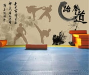 Muzemum Taekwondo background wall 3D Wallpaper TV Living Room Sofa Customized Large Mural Wallpaper For Walls Paper -157.48 x 110.23 inch /400cm x 280cm