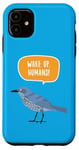 Coque pour iPhone 11 Réveil Humans Nature Planète Terre Oiseaux Protection Message