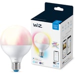 WIZ Ampoule couleur led connectée Wi-Fi E27, Globe, couleur, équivalent 75W, 1055 lumen, fonctionne avec Alexa, Google Assistant et Apple HomeKit -